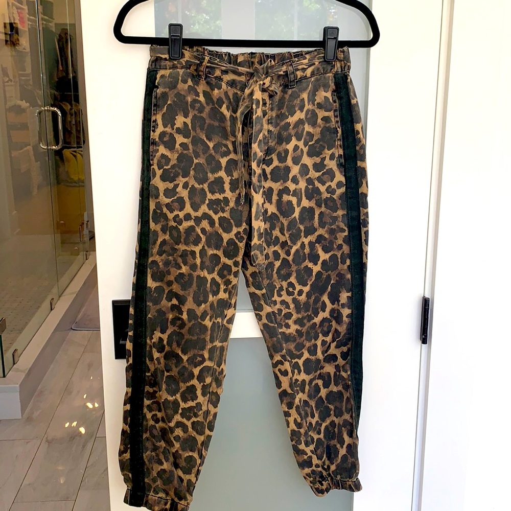 Pam and Gela Cheetah joggers